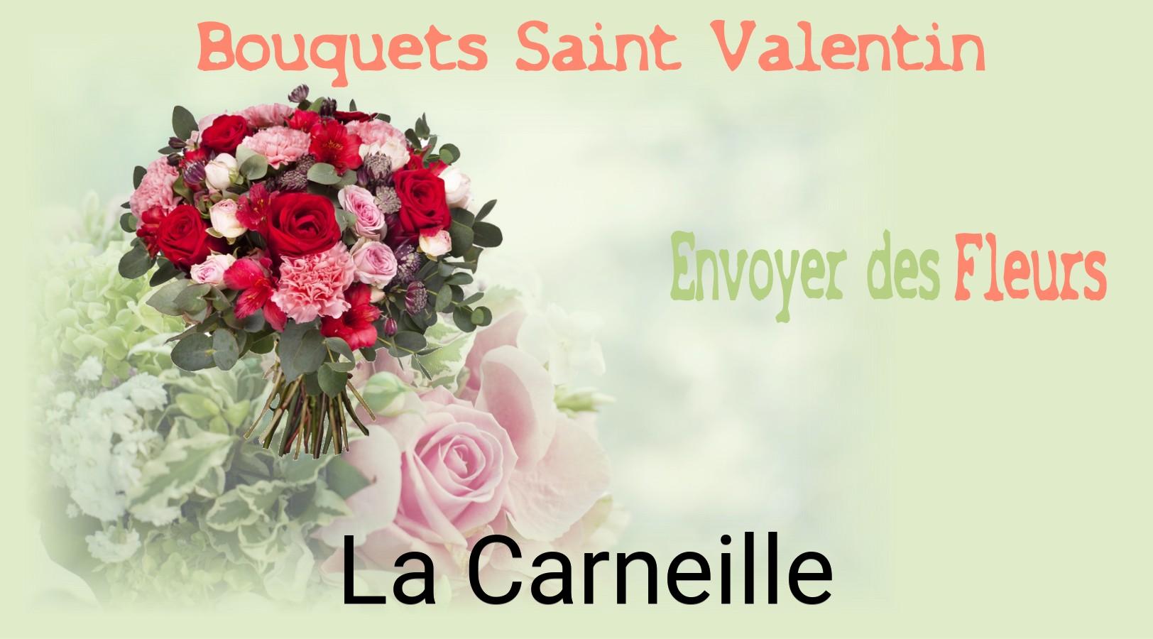 Roses de Saint-Valentin livrées à La Carneille
